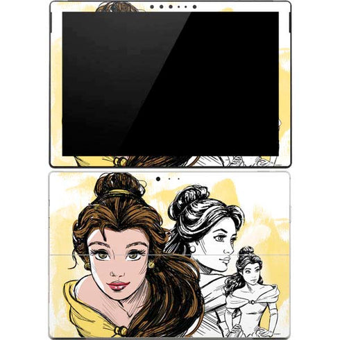 Disney Princess Belle Sketch Surface Pro 4 Skin